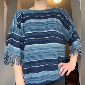 Blue Ralph Lauren Poncho